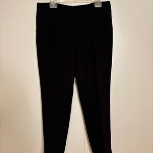 Jones New York Platinum Petite Black Dress Pants • 12P • Fully Lined